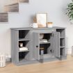 Sideboard Grey Sonoma 100x35.5x60 cm Engineered Wood