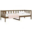 Day Bed Honey Brown 92x187 cm Single Bed Size Solid Wood Pine