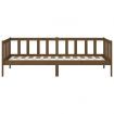 Day Bed Honey Brown 92x187 cm Single Bed Size Solid Wood Pine