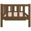 Day Bed Honey Brown 92x187 cm Single Bed Size Solid Wood Pine