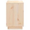 Shoe Cabinet 110x34x52 cm Solid Wood Pine