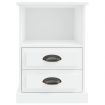 Bedside Cabinets 2 pcs White 43x36x60 cm