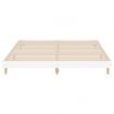 Bed Frame White 153x203 cm Queen Size Engineered Wood