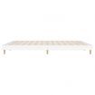 Bed Frame White 153x203 cm Queen Size Engineered Wood