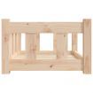 Dog Bed 55.5x45.5x28 cm Solid Wood Pine