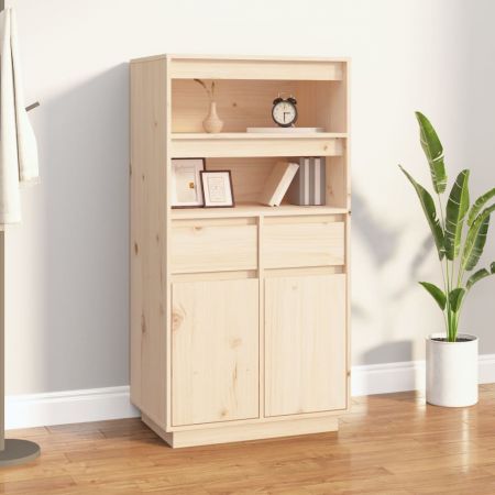 Highboard 60x40x116.5 cm Solid Wood Pine