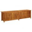 Garden Storage Box 200x50x58 cm Solid Wood Acacia