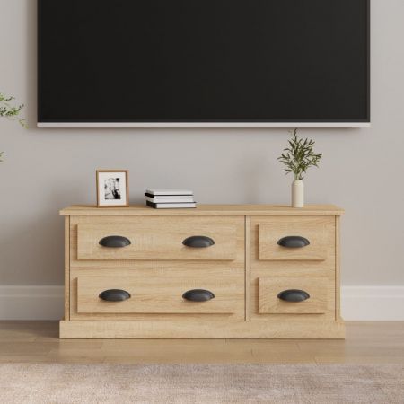 TV Cabinet Sonoma Oak 100x35.5x45 cm Engineered Wood
