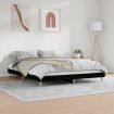 Bed Frame Black 153x203 cm Queen Size Engineered Wood