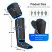 Leg Massager Foot Massage Electric Air Compression Wraps Circulation Booster Full Calf Thigh Muscle Relax Machine with Heat