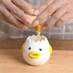 Egg White Separator Cute Cartoon Model Kitchen Accessories Easy Separation of Egg Whites and Yolks Ceramics Cooking Kitchen Tool Color Yellow