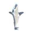 180cm Shark Blanket Hoodie Adult Sleeping Bag Super Soft Cozy Flannel Hoodie