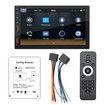 Double Din Car Stereo with  Carplay and Android Auto with 7 Inch HD LCD Capacitive Touchscreen