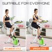 Folding Exercise Bike X Spin Upright Recumbent Stationary Indoor Cycling Trainer Home Workout Fitness Gym LCD Pulse Magnetic Resistance