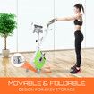 Folding Exercise Bike X Spin Upright Recumbent Stationary Indoor Cycling Trainer Home Workout Fitness Gym LCD Pulse Magnetic Resistance