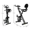 Exercise Bike Home Gym Fitness Spin Recumbent Stationary Indoor Cycling Trainer Cardio Workout Machine Folding LCD Magnetic Resistance