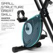 Exercise Bike Home Gym Fitness Spin Recumbent Stationary Indoor Cycling Trainer Cardio Workout Machine Folding LCD Magnetic Resistance