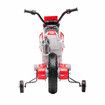 Kids Motorcycle Ride On Car Electric Toy 12V Battery Powered Motorbike Sport Off Road Street Bike Pedal Bicycle Training Wheel 2 Speeds Red