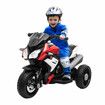 Kids Motorbike Car Toy Ride On Electric Motorcycle Riding Racing Vehicle with 6V Recharge Battery Music 3 Wheels Light Red