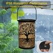 Solar Lantern for Outdoor,Waterproof Solar Lights, Hanging/Standing,for Balcony,Patio,Garden Decoration (Big Tree)