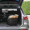 75L Shopping Trolley Cart Wheeled Grocery Utility Basket Bag Stair Climbing Rolling Folding Supermarket Granny Travel Wagon