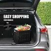 75L Shopping Trolley Cart Wheeled Basket Grocery Utility Rolling Folding Supermarket Granny Travel Camping Bag Wagon