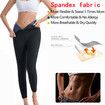 Sweat Sauna Pants Body Shaper Shorts Weight Loss Slimming Shapewear Women Waist Trainer Tummy Workout Hot Sweat Leggings Fitness Blue 9 point Pants Size 4XL/5XL