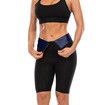 Sweat Sauna Pants Body Shaper Shorts Weight Loss Slimming Shapewear Women Waist Trainer Tummy Workout Hot Sweat Leggings Fitness Blue 9 point Pants Size XXL/3XL