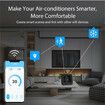 2.4GHz WiFi Bluetooth Smart Air Conditioner Controller Thermostat Temperature Humidity Infrared for Home Living Room Bedroom