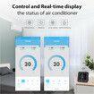 2.4GHz WiFi Bluetooth Smart Air Conditioner Controller Thermostat Temperature Humidity Infrared for Home Living Room Bedroom