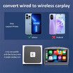 iOS Version Wireless CarPlay Adapter Wireless Apple Carplay, OEM Wired CarPlay Cars CarPlay Wireless Adapter