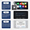 iOS Version Wireless CarPlay Adapter Wireless Apple Carplay, OEM Wired CarPlay Cars CarPlay Wireless Adapter