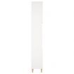 Bathroom Cabinet White 30x30x190 cm Engineered Wood