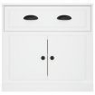 Sideboard White 70x35.5x67.5 cm Engineered Wood