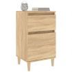 Bedside Cabinets 2 pcs Sonoma Oak 40x35x70 cm