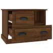 Bedside Cabinet Brown Oak 60x39x45 cm