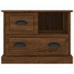 Bedside Cabinet Brown Oak 60x39x45 cm