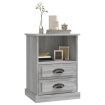 Bedside Cabinets 2 pcs Grey Sonoma 43x36x60 cm