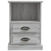 Bedside Cabinets 2 pcs Grey Sonoma 43x36x60 cm