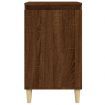 Bedside Cabinets 2 pcs Brown Oak 40x35x70 cm Engineered Wood