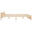 Bed Frame Solid Wood 183x203 cm King Size