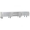 TV Cabinet High Gloss White 180x31.5x40 cm Engineered Wood