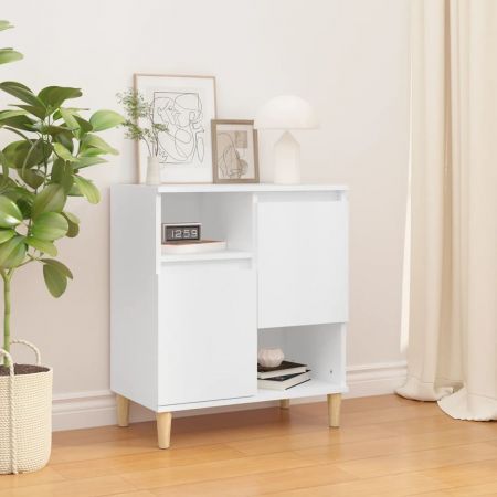 Sideboard White 60x35x70 cm Engineered Wood