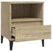 Bedside Cabinet Sonoma Oak 40x35x50 cm