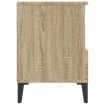 Bedside Cabinet Sonoma Oak 40x35x50 cm