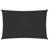Sunshade Sail Oxford Fabric Rectangular 3x6 m Anthracite