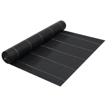 Weed & Root Control Mat Black 1x100 m PP