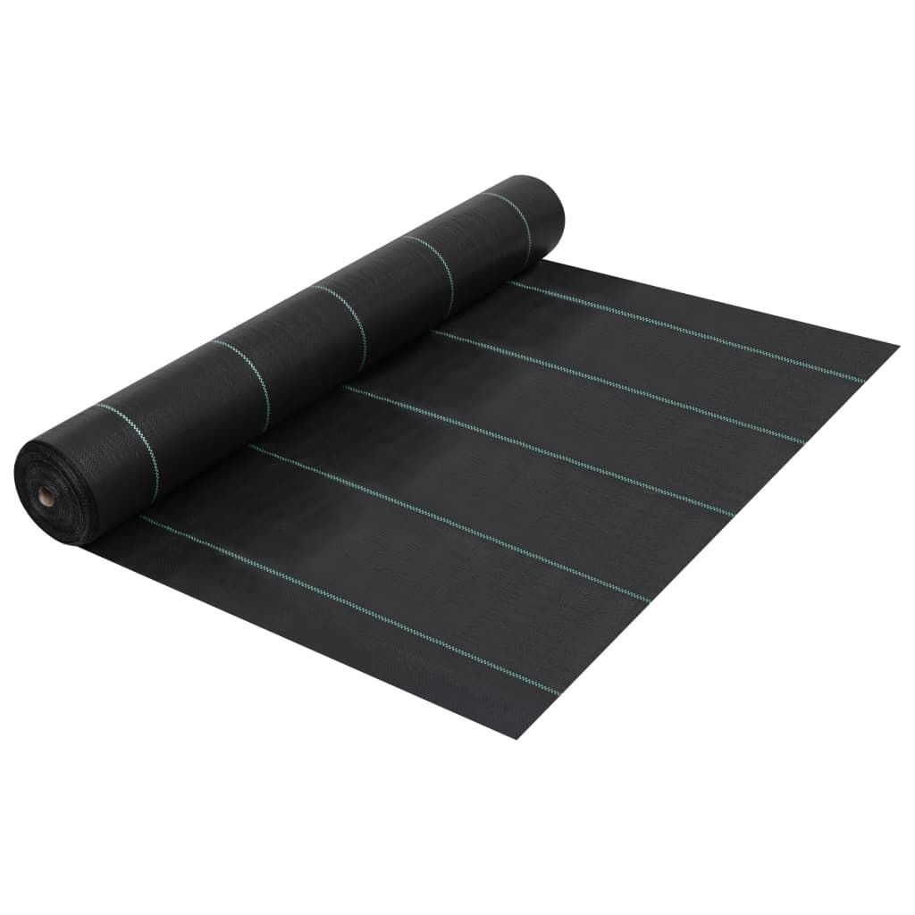 Weed & Root Control Mat Black 1x200 m PP