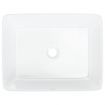 Wash Basin White 48x37x13 cm Ceramic Rectangle