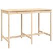 Garden Table 159.5x82.5x110 cm Solid Wood Pine